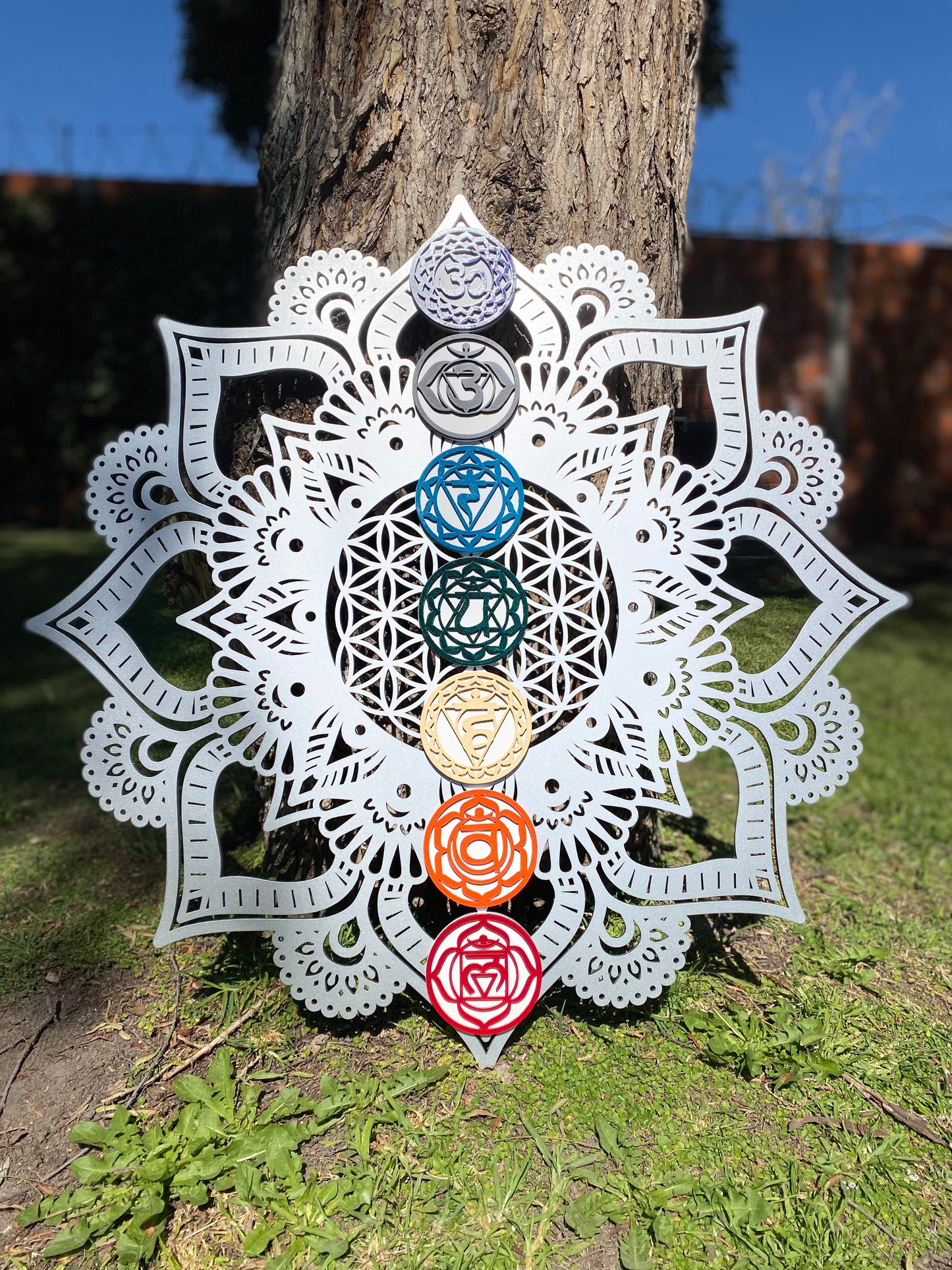 Mandala con chakras 60 cm